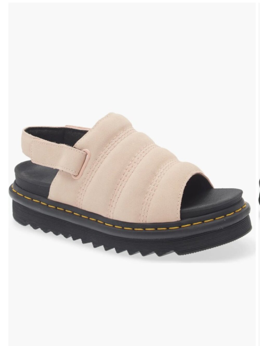 Dr. Martens Kole Slingback Platform Sandals Pink Suede Women’s 9 Chunky Comfort
